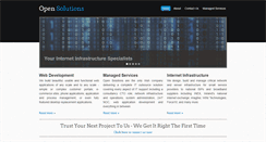Desktop Screenshot of opensolutions.ie
